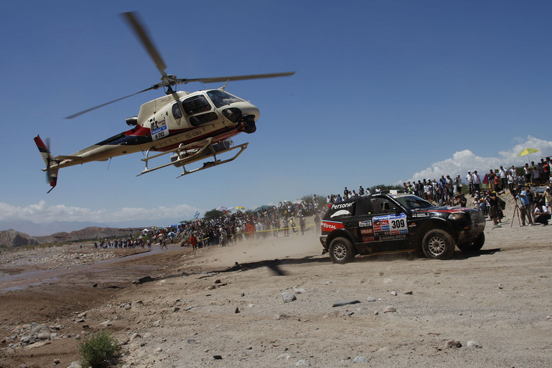 Rajd Dakar 2010: rewelacyjny Hołowczyc, dobra jazda motocyklistów (3.etap, wyniki, fot. Willy Weyens)