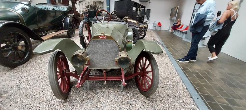 Muzeum Techniki w Pradze. Bugatti 13, 1910 r.
