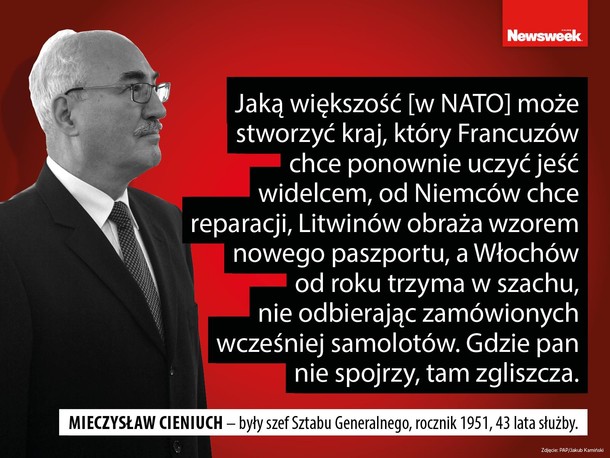 Mirosław Cieniuch wojsko armia żołnierze MON Antoni Macierewicz