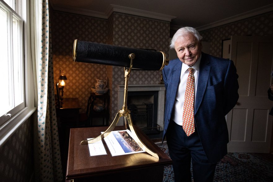 David Attenborough w 2020 r.