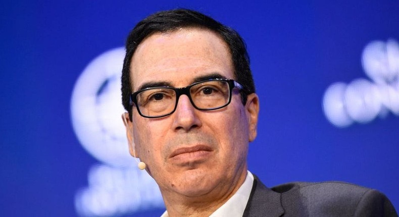 Steven Mnuchin, the former US Treasury Secretary, says he wants to rebuild TikTok.Patrick T. Fallon/AFP via Getty Images