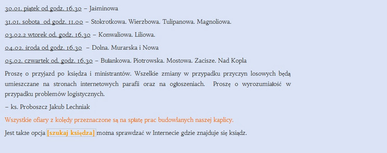 Aplikacja Endomondo pozwala księdzu komunikować się z parafianami