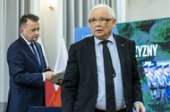 Jarosław Kaczyński i Mariusz Błaszczak