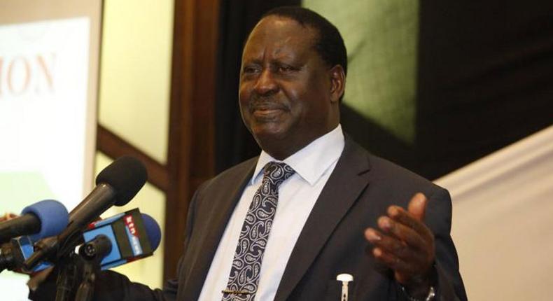 NASA leader Raila Odinga. He has given an ultimatum to the Jubilee administration over new taxes