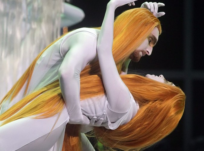 Pokaz fryzjerstwa w Moskwie