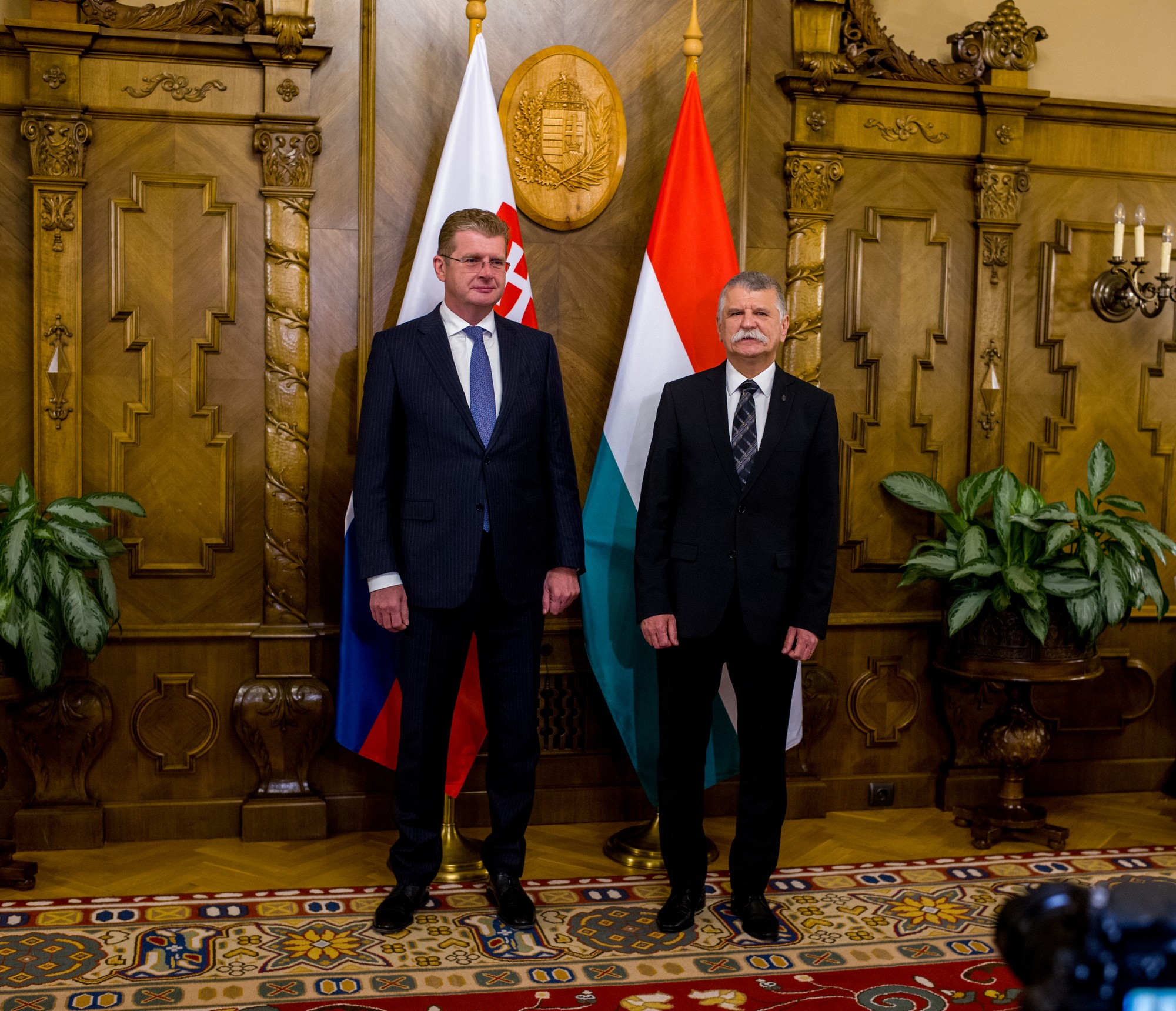 Podpredseda NR SR Peter Žiga sa stretol v Budapešti s predsedom maďarského Národného zhromaždenia Lászlóom Kövérom.