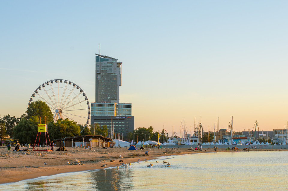 Najlepsze plaże w Polsce 2018: 10. miejsce - Gdynia