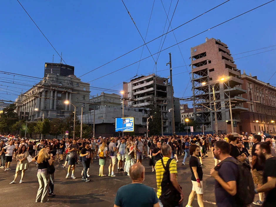 beograd studenti protest blokada nemanjina vlada