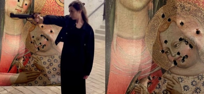Skandal w Szwajcarii. Polityk strzelała do obrazu Matki Boskiej
