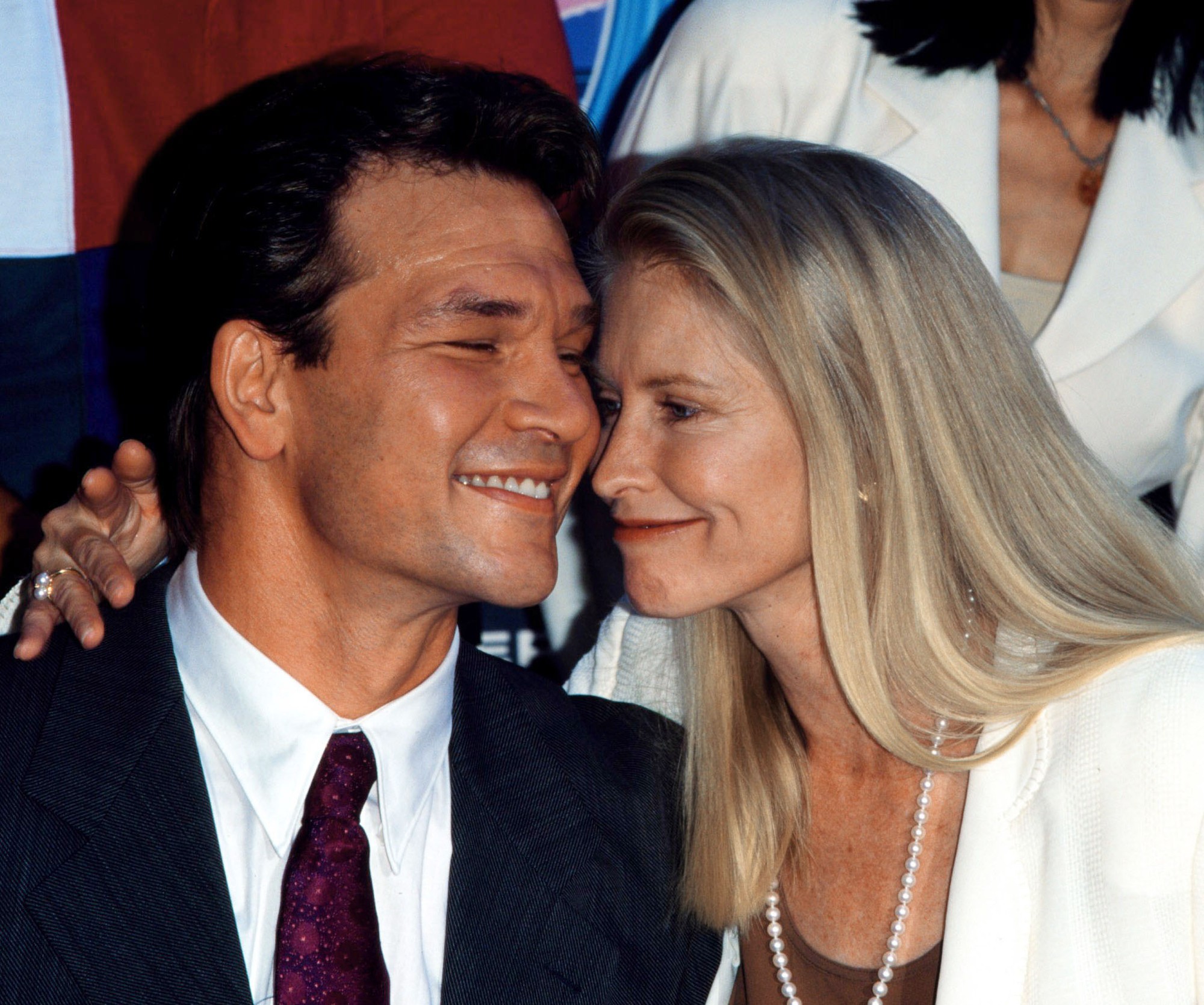 Patrick Swayze s manželkou Lisou Niemi