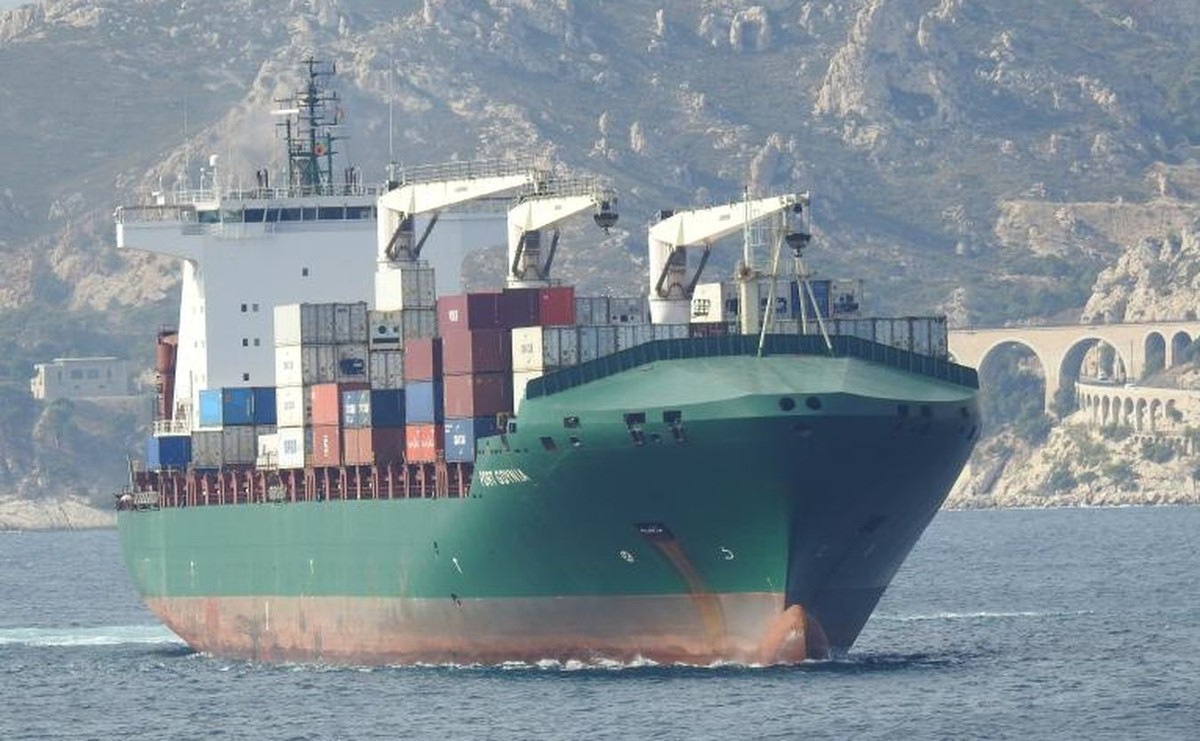 Kontenerowiec Port Gdynia