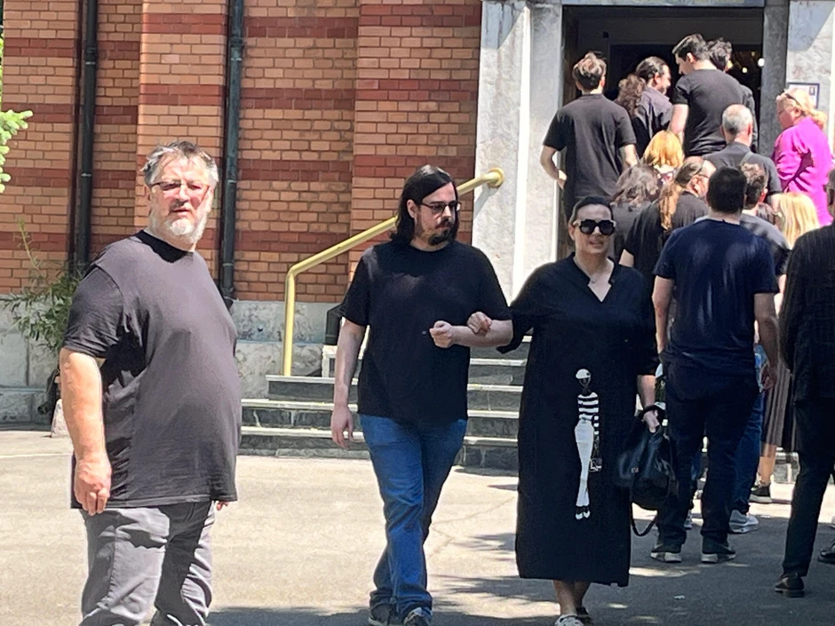 Sahrana Anđelke Milivojević Tadić