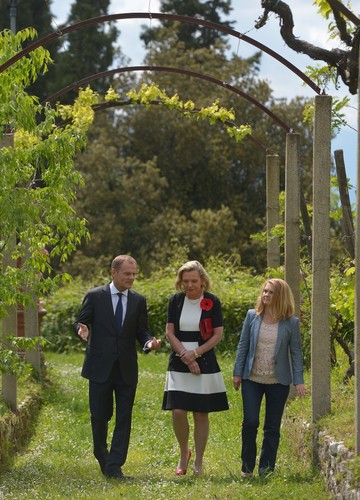 Donald Tusk we Włoszech. Uroczystości 70. rocznicy bitwy pod Monte Cassino