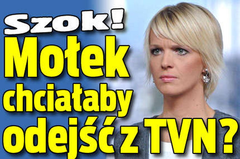 Magda Mołek chce odejść z TVN?