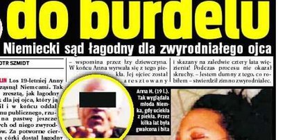 Oddał córkę do burdelu