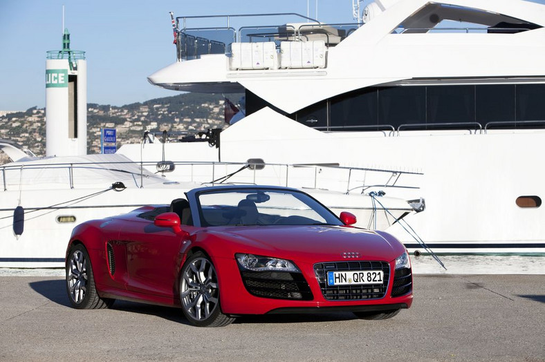 Audi R8 Spyder - supercabrio na wiosnę