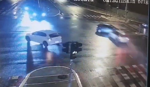 Trenutak udesa kod West 65