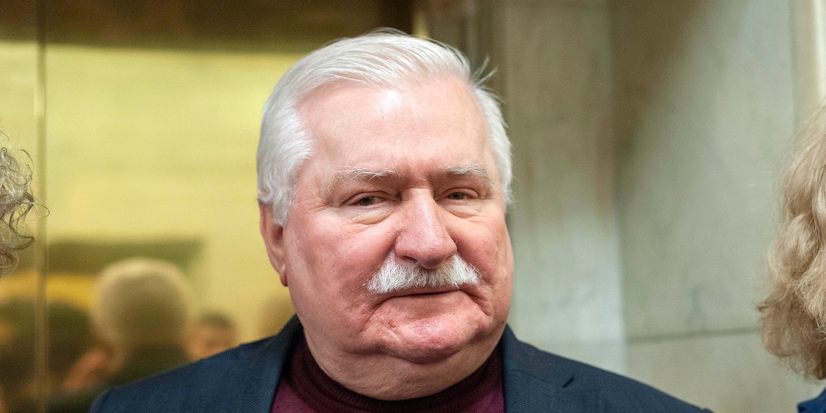 Były prezydent Lech Wałęsa