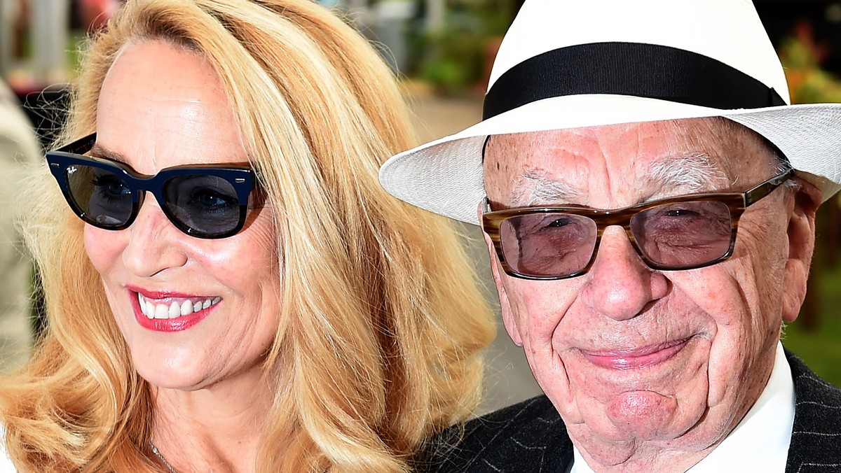 Rupert Murdoch i Jerry Hall