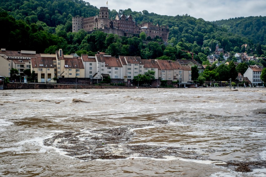 Poplave u Nemačkoj - Hajdelberg 3. juna