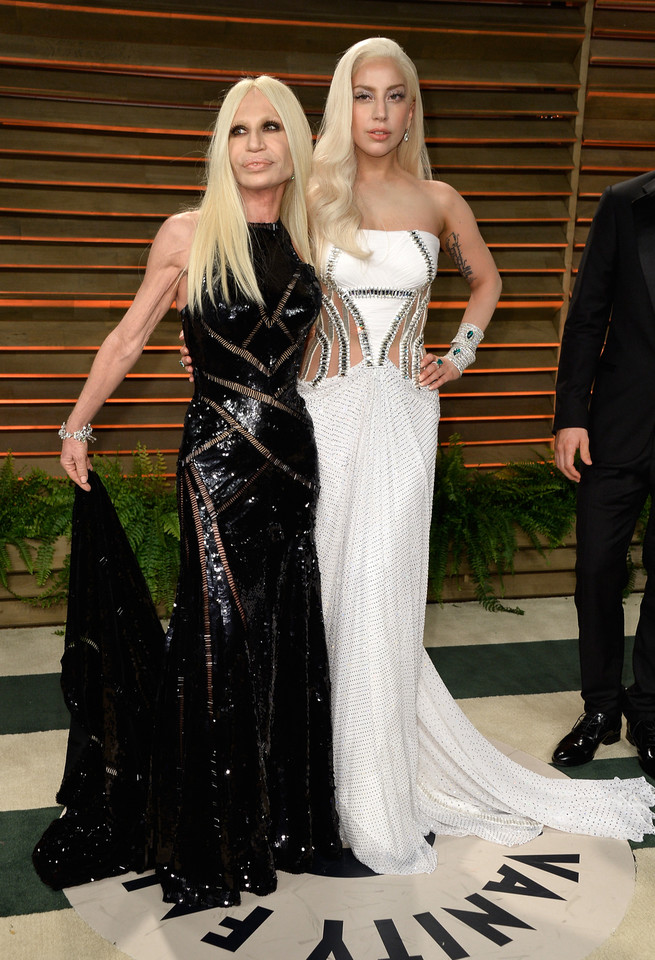 Donatella Versace i Lady Gaga