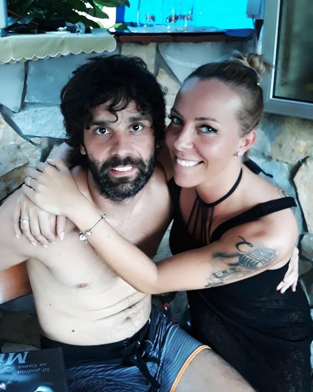 Miloš Teodosić i Jelena Jevremović (Foto: Instagram)