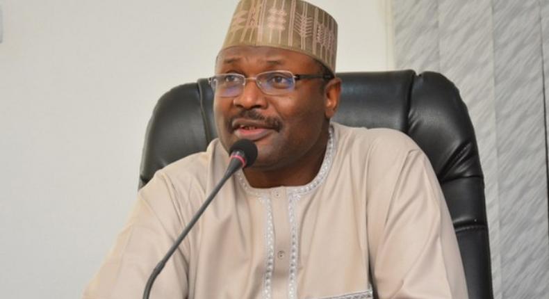 INEC Chairman Mahmood Yakubu will supervise Nigeria's election in 2019 (Punch)