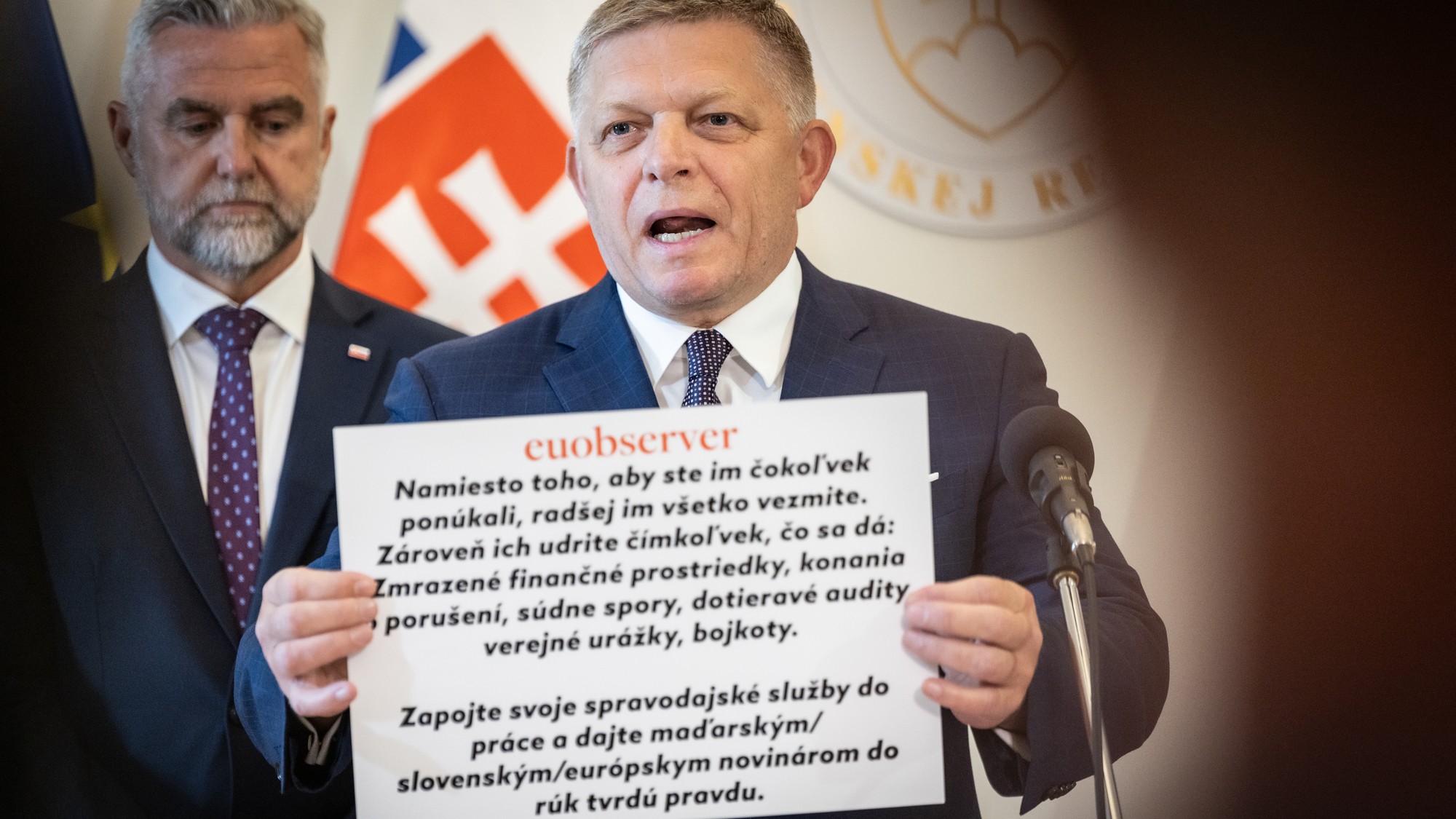Robert Fico a Tibor Gašpar