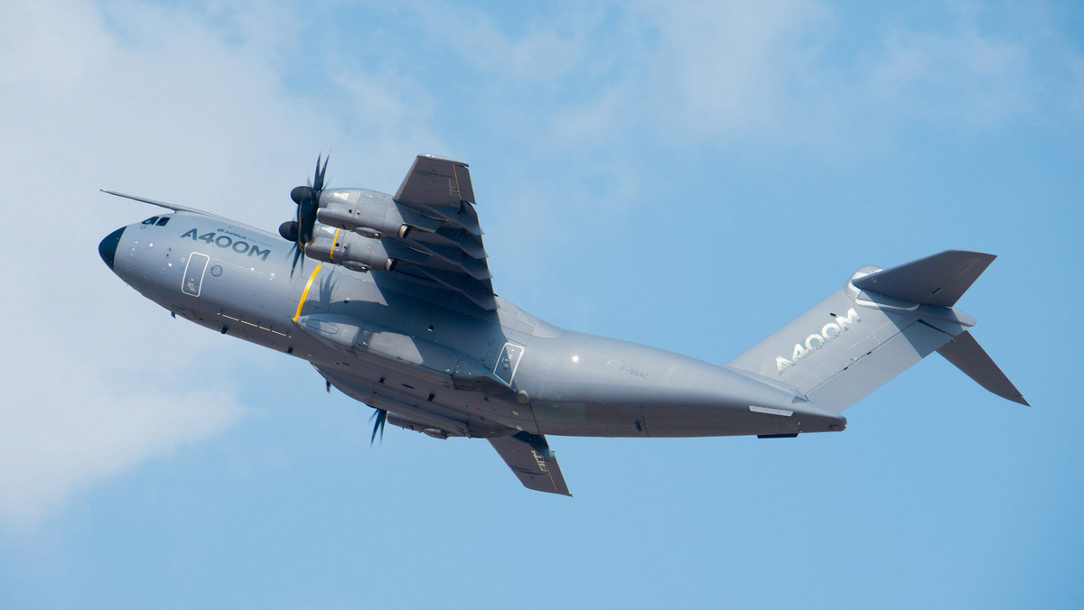 Należący do Niemiec samolot transportowy Airbus A400M uziemiony. To reakcja niemieckich sił powietrznych na katastrofę maszyny tego typu w Hiszpanii.