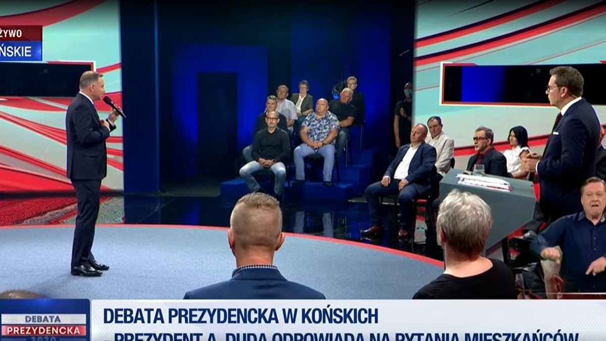 "Debata" prezydencka. Duda o szczepionkach. Na Twitterze komentuje: stop manipulacji!  