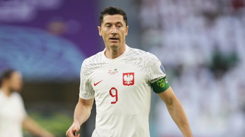 Robert Lewandowski w Katarze