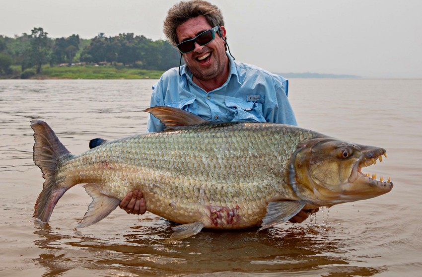 Geri sa ulovljenom "afričkom piranom"