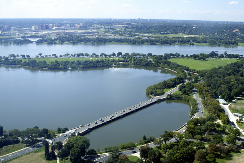Rzeka Potomac - okolice Arlington