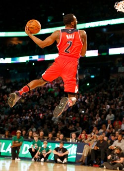 NBA All Star Weekend: John Wall wygrał konkurs wsadów. WIDEO