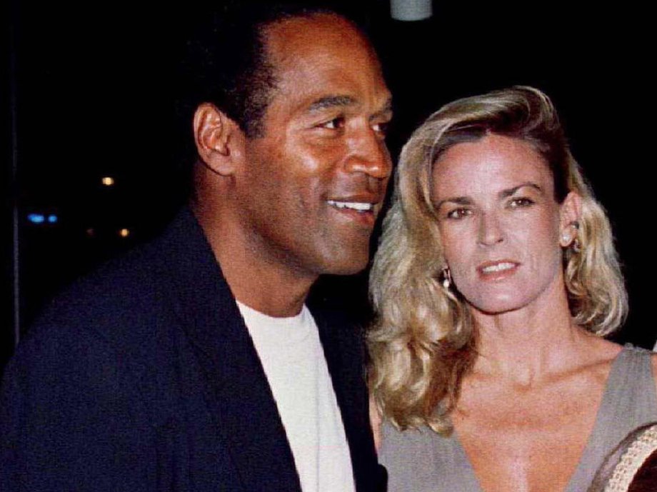 O.J. Simpson and Nicole Simpson.