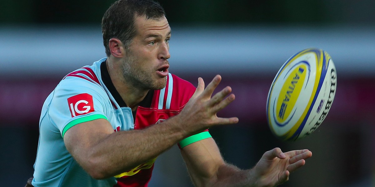 Harlequins star Tim Visser.