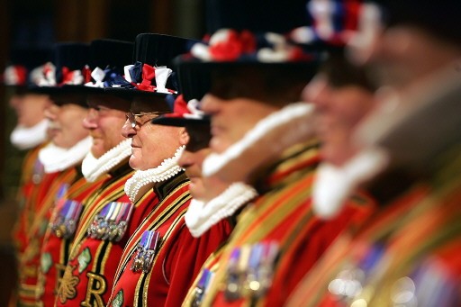 BRITAIN-POLITICS-ROYAL-BEEFEATERS