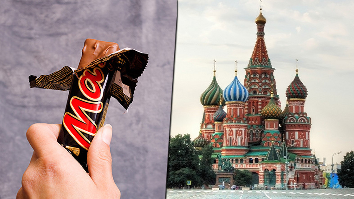 Producent słodyczy Mars stał się nowym wrogiem Kremla