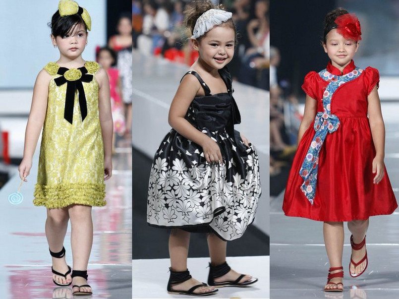 Mała księżniczka: moda dziecięca na wybiegu w Dżakarcie