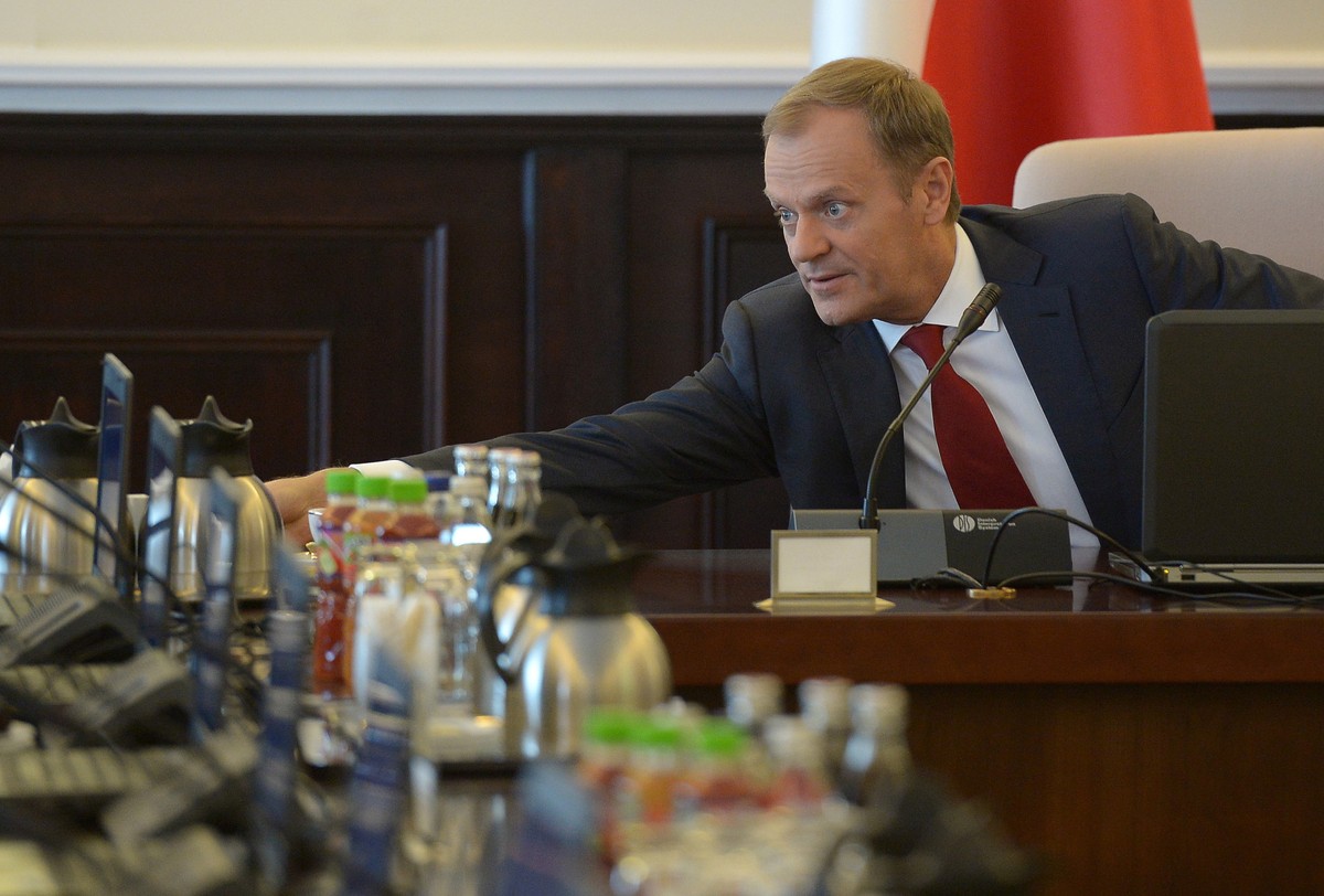 Donald Tusk PAP/Radek Pietruszka