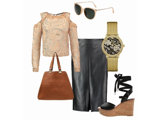 STYLIZACJE z butami na koturnach