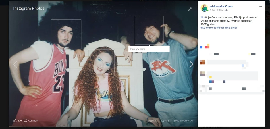 PRE 22 GODINE, SA NAŠOM PEVAČICOM Vojin Ćetković se 90-ih pojavio u popularnom spotu, a sada je osvanula njihova ZAJEDNIČKA SLIKA