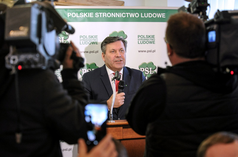 Jamusz Piechociński podczas posiedzenia Rady Naczelnej PSL