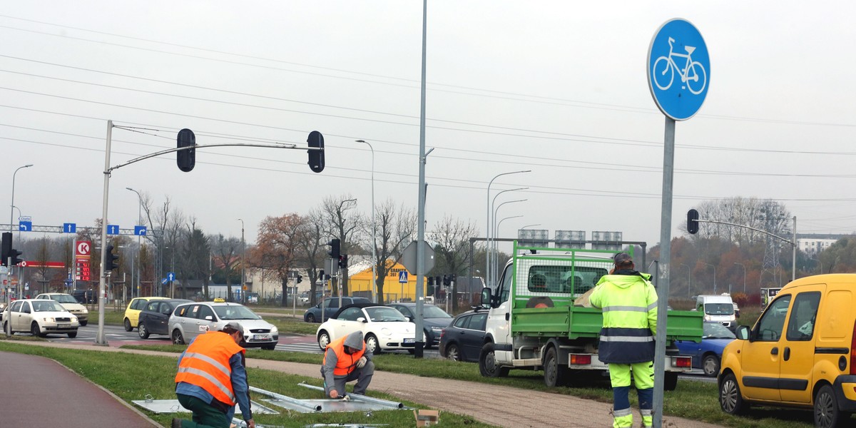 Tu powstanie nowy prawoskręt.