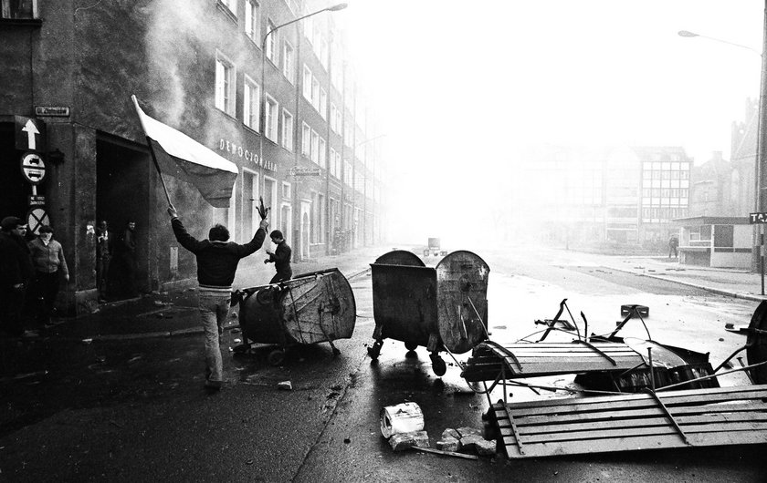 1 maja 1982 r. starcia z milicją na ul. Szerokiej w Gdańsku