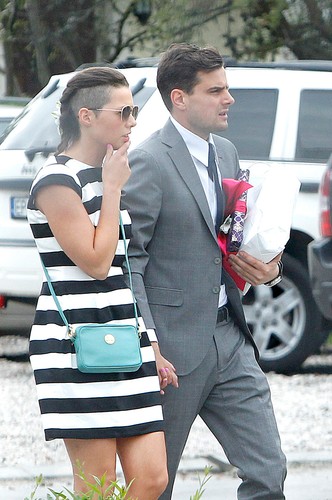 Antoni Pawlicki na ślubie Kuby Wesołowskiego i Agnieszki Szczurek