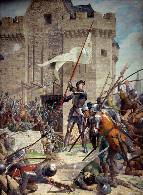 Joanna d’Arc podczas oblężenia Orleanu