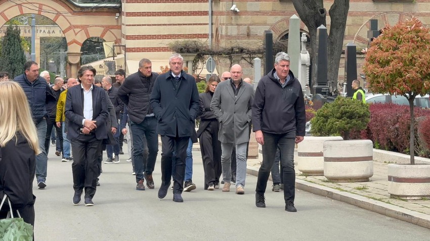 Sahrana Duška Vujoševića