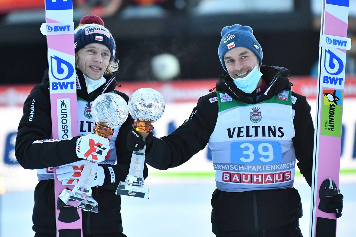Dawid Kubacki i Piotr Żyła