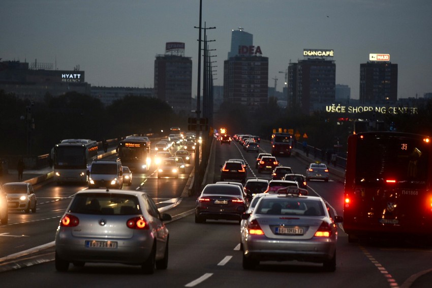 Brankov most ovog popodneva
